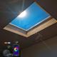60*60 300W Surface Mounted LED Panel Light Blue Sky Lamp For Home