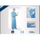 Sterile Disposable Surgical Gown , Anti Fluid Non Woven Isolation Gown