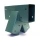 A-Frame 2 Brackets Green Coating Swing Set Bracket With Heavy Duty Mounting Hardware