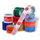 colorful red / green Eco-friendly rubber BOPP Packaging Tape for workshop carton package
