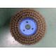 DOT Style 200mm Steel Wire Disc Brush Deburring Tools for Surface Preparation