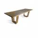 Space Saving Oblong Dining Room Table Wood Rectangle Custom