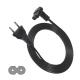 2.5A Euro Iec Extension Cable for Rice Cooker and Electric Iron Industrial Standard