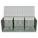 Oem Manufacture Supplier Of 2x1x1m 2x1x0.5m Galvanized Pvc Coated Hexagonal Gabion Box Basket Wire Mesh Cage Cost