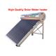 Three Target All Glass Tube Solar Water Heater 58 X 1800 Mm Anti Corrosive