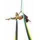 Customized Color 210T Parachute Nylon Aerial Yoga Swing Hammock