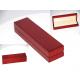 Solid maple red painting Wood watch box