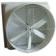 Shutter cone exhaust fan for workshops