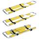 Carbon Fiber Folding Scoop Stretcher Class I With Head Immobilizer / First Aid Folding Scoop  PE Stretcher