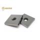 Small Knife Cutter Tungsten Carbide Plate For Cutting Use HIP Sintering