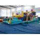 Outdoor Games Inflatable Obstacle Courses Commercial Safe Nontoxic Customized