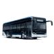 230km Drive Range Pure Electric Bus Front And Rear Disc Braking System Electric Defroster