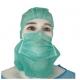 Breathable Surgical Hood Cap , Disposable Surgeon Cap Non Woven Light Weight