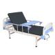 2000mm Length Homecare Manual Medical Beds With Dining Table Back lifting