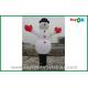 Custom Inflatable Holiday Decorations Inflatable Snowman With CE RoHS