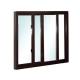 High Durability Aluminum Sliding Windows For Skate Project Open Style Original Design
