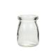Versatile Reusable Glass Yogurt Jars For Pudding 100ML Capacity