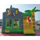 SGS TUV Inflatable Bouncer Slide / Blow Up Trampoline With Slide Jumping Bouncer