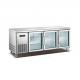 Direct Cooling Stainless Steel Freezers Refrigeration Facilities 1380L