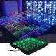 Toughened Glass LED Dance Floor with 50000 Hours Working Lifetime and Portable Design