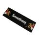 Eco-friendly Non-toxic Washable Non-slip Black or customized color PVC Bar Mat for beer cup