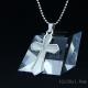 Fashion Top Trendy Stainless Steel Cross Necklace Pendant LPC73