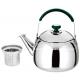 18cm Stainless Steel Whistling Kettle With Filter Hotel Coffee Pot