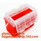 5-quart sharp containers regulations, biohazard sharp container, Disposable dual biohazard supplies - syringes without n
