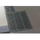 Flat Steel Galvanized Swage Locked Grating ISO 9001 Certification