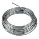 6x26 iwrc/6*26 Compacted Swaged Galvanized Steel Wire Rope 1'' 7/8 '' for Steel Grade