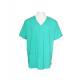 180G V Collar Medical Uniform Scrubs With Snap Buttons On Top Fly