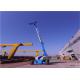 Industrial Grade Telescoping Boom Lift , Crawler Boom Lift Easy Maintain Safe
