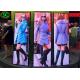 Mirror Stage Background Led Display Big Screen P2.5 Poster Video Advertising Stand