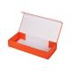 Paperboard Orange Magnetic Gift Box Wine Bottle Packaging Foldable