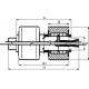 Double Counter C2 Roller Mill Bearings for Metal Flattening Machines NNQUP36110/D-2Z