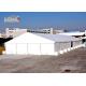White Color Aluminum  Large Industrial Storage Warehouse Tents With PVC Fabric