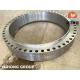 SA105 CARBON STEEL GIRTH FLANGE FORGED CHANNEL RING WITH HOLES