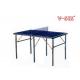 Single / Double Folding Kids Table Tennis Table Easy Install Movable 75*125*76 Cm Size