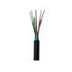 25 m/S GYTS Outdoor Self-supporting Overhead Cable Optical Fiber Drop Cable for FTTH