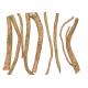 Peeled Natural Food Seasoning Fresh Horseradish Lateral Root Without Additives