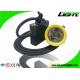 Silicon Button Cap Rechargeable LED Headlamp 10000lux 18hrs IP68 With USB Charging