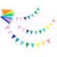 Festival Pattern Triangle Pennant Flags Home Decoration Single Or Double Sided Options