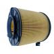 Polypropylene Cylindrical Automobile Air Filter 8W0 133 843C For Audi A4 A5