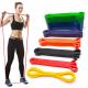 64mm Workout Pure Latex Loop Resistance Bands Set 2080mm For Gym Fitness