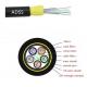 Single Jacket  24 Core 200m Span Adss Aerial Fiber Optic Cable