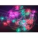360 Degrees RGB Curtain Lights Wide Viewing Angle LED String Lights Outdoor