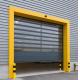 Aluminum Transparent High Speed Spiral Door Wind Resistance ≤2.0KN/m2 & Performance High Speed With Factory Direct sale