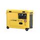 Mute Portable Small Quiet Diesel Generator 5KW Single Phase 720x492x655mm