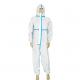 White Medical Disposable Protective Coverall , PPE Coverall Suit Waterproof Type 4 5 6