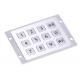 Stainless Numeric Metal Keypad With Serial Port Vending Machine Keypad With USB Interfac